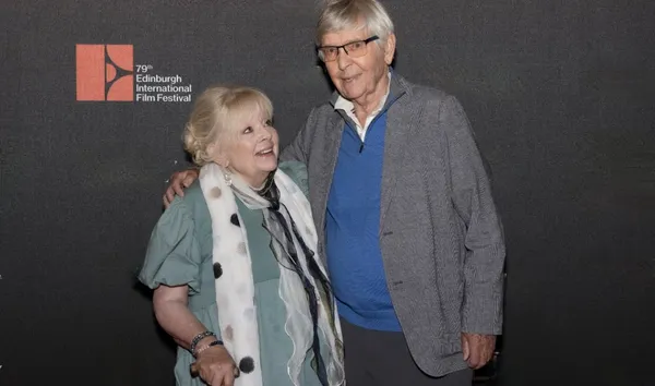 Anna Calder-Marshall and Tom Courtenay in Edinburgh