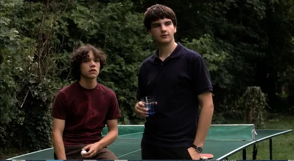 Sebastian Urzendowsky and Clemens Berg in Pingpong