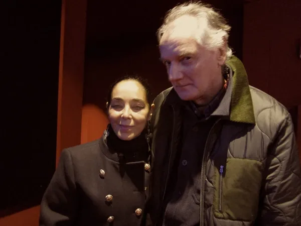 Shirin Neshat with Ed Bahlman
