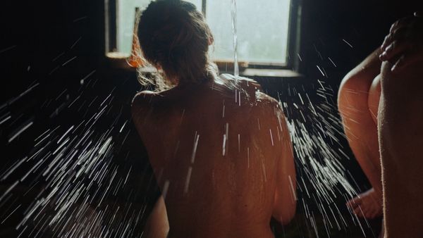 Water is a crucial element in Smoke Sauna Sisterhood. Anna Hints: 'Water was very important because when you think about water, how it takes different forms, there is ice, there is steam. For me, there is huge hope in that'