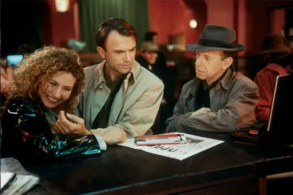 Solveig Dommartin, Sam Neill and Rüdiger Vogler