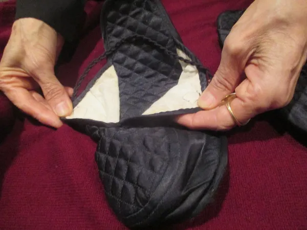 Sônia Braga's slippers