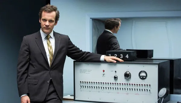 Peter Sarsgaard as Stanley Milgram in Experimenter 2