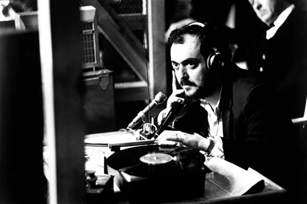 Stanley Kubrick listening