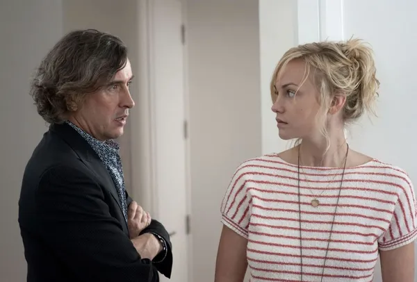 Steve Coogan with Joanna Vanderham