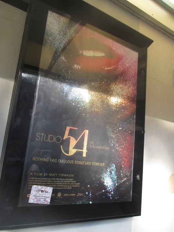 Matt Tyrnauer's Studio 54 poster