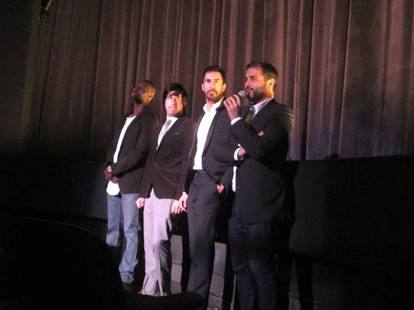 Omar Sy, Daniel Hammond, Gabriel Hammond and Olivier Nakache