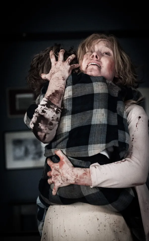 Essie Davis and Noah Wiseman in The Babadook