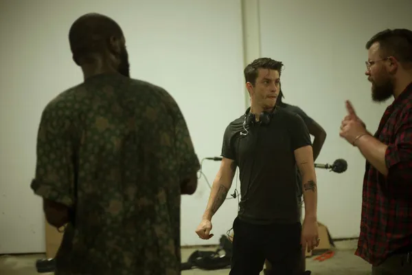 Edmond Cofie, Nicholas Ashe Bateman and David A Ross making The Wanting Mare