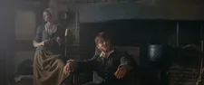 Tanya Reynolds and Freddie Fox as the Ranters