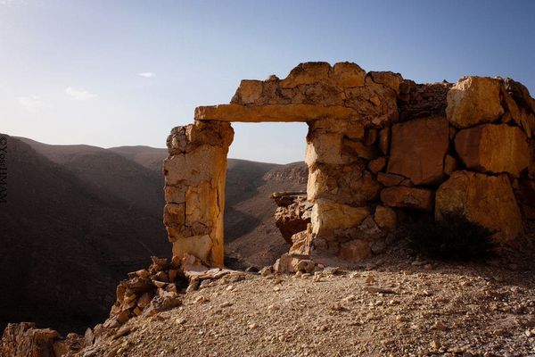 In the ruins above Tataouine.