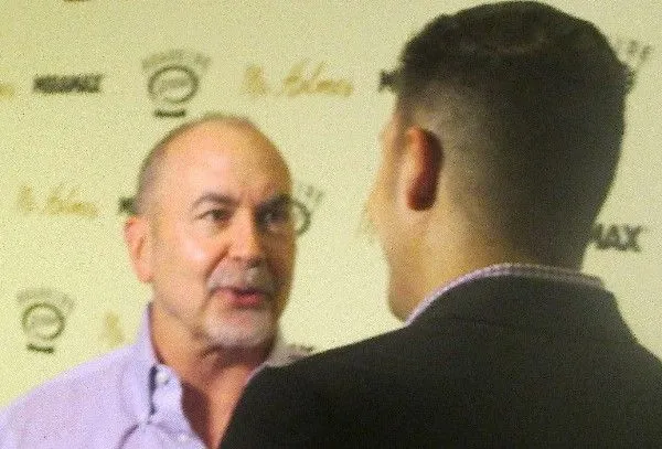 Terence winter at Mr. Holmes NYC premiere