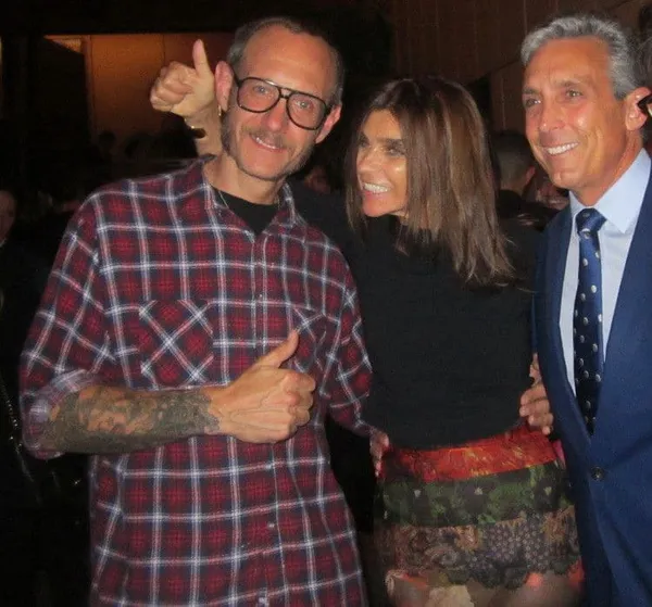 Terry Richardson, Carine Roitfeld and Charles Cohen