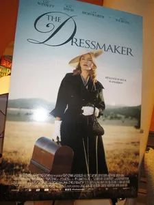 The Dressmaker US poster at the Crosby Street Hotel