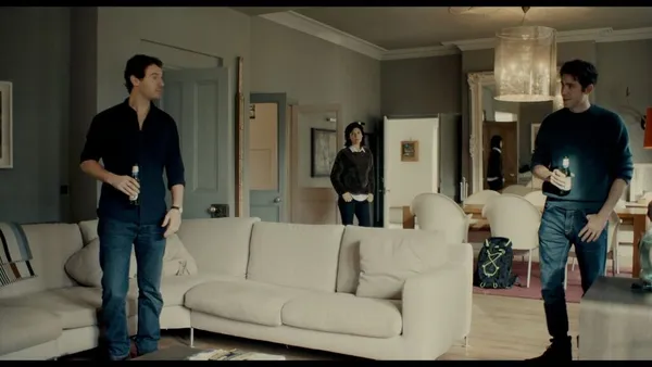 Richard Flood, Jasmine Hyde and Simon Cotton in The Unseen