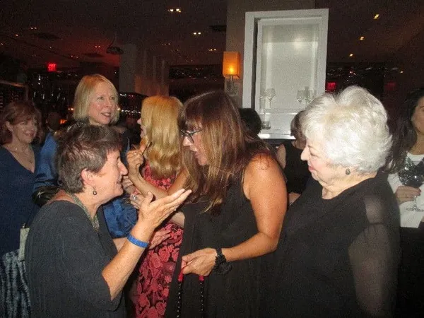 Katha Pollitt, Isabel Coixet, Patricia Clarkson and Sarah Kernochan