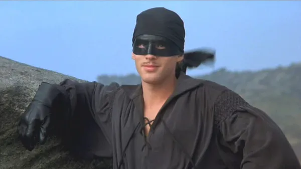 Cary Elwes as The Dread Pirate Roberts in The Princess Bride