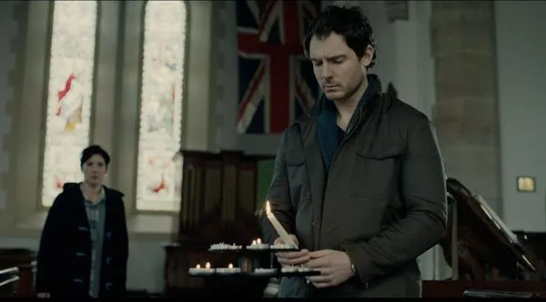 Jasmine Hyde and Richard Flood in The Unseen
