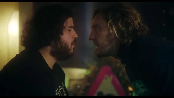 Andi Jashy and Seann Walsh in The Bystanders