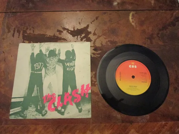 White Riot by The Clash, collection Ed Bahlman