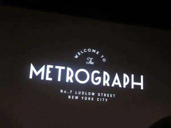 The Metrograph in New York