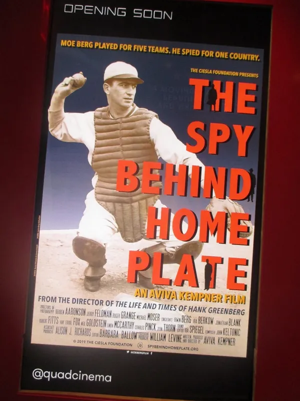The Spy Behind Home Plate poster