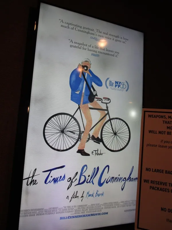 The Times Of Bill Cunningham poster