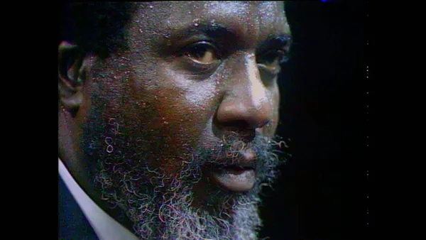 Thelonious Monk sweating
