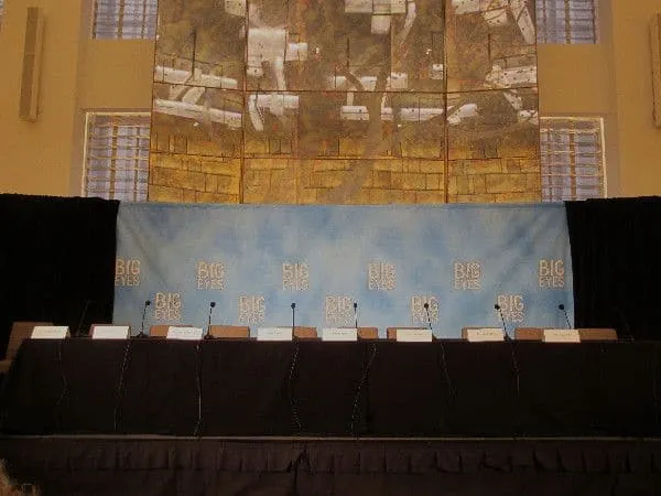 Big Eyes press conference