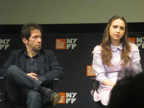 Tim Blake Nelson and Zoe Kazan