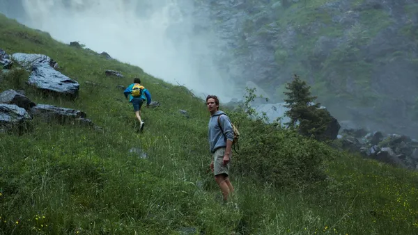 Timothée Chalamet and Armie Hammer in Call Me By Your Name