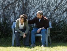 Nic Sheff (Timothée Chalamet) with his father David (Steve Carell) in Beautiful Boy