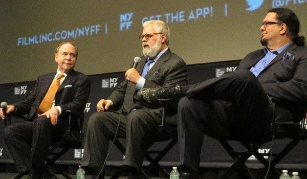 Teller, Tim Jenison and Penn Jillette at New York Film Festival