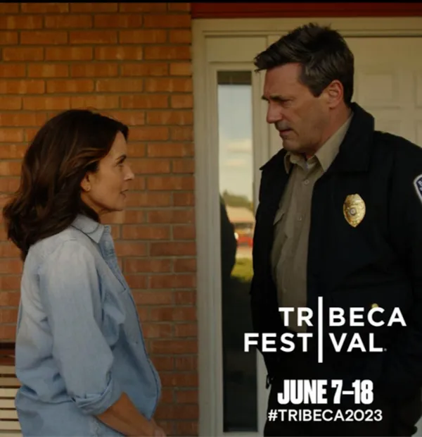 Tina Fey and Jon Hamm in Maggie Moore(s)