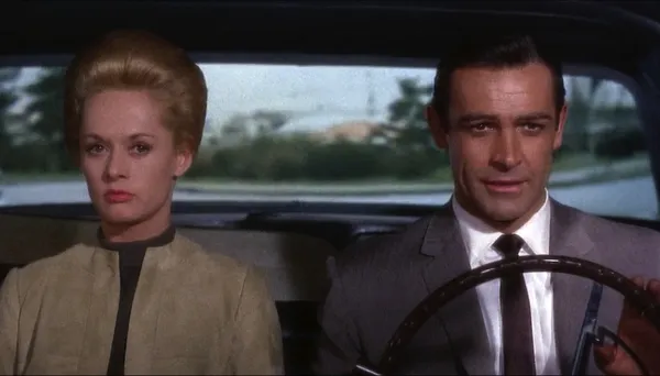 Tippi Hedren and Sean Connery in Marnie 2