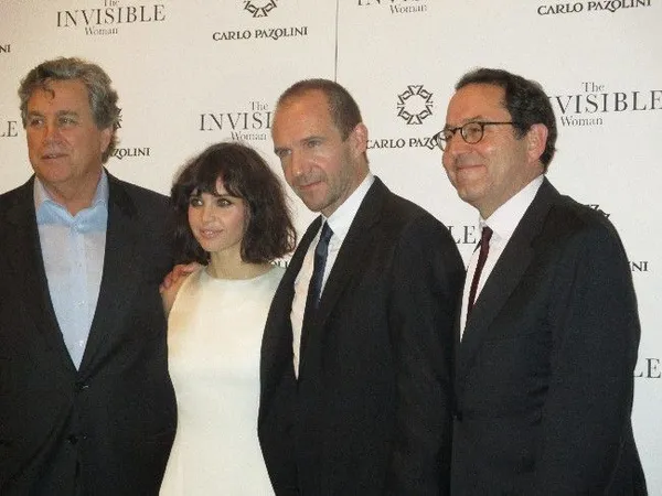 Tom Bernard, Felicity Jones, Ralph Fiennes and Michael Barker