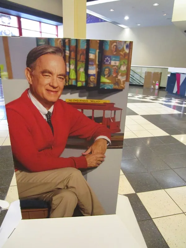 A Beautiful Day In The Neighborhood standee