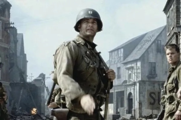 Tom Hanks and Matt Damon in Saving Private Ryan