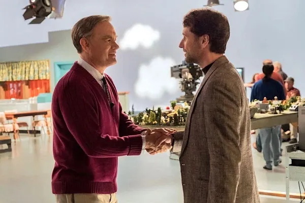 Tom Hanks and Matthew Rhys in A Beautiful Day In The Neighborhood