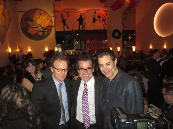 Tom McCarthy with Brian d'Arcy James and Josh Singer