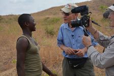 Volker Schlöndorff filming a Tony Rinaudo conversation