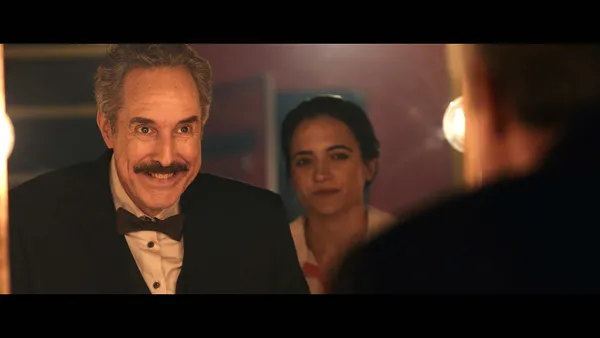 Ron Lynch and Alyssa Limperis in Too Late 2