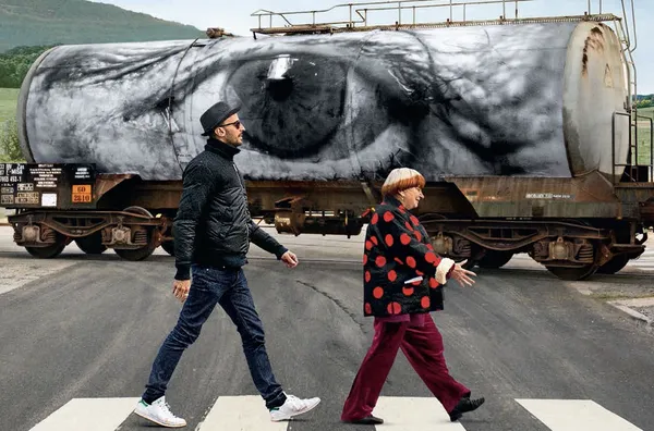 Agnes Varda and Jr