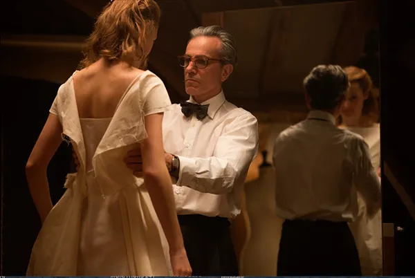 Vicky Krieps and Daniel Day-Lewis in Phantom Thread