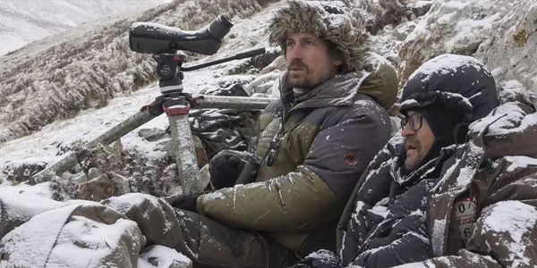 Vincent Munier and Sylvain Tesson