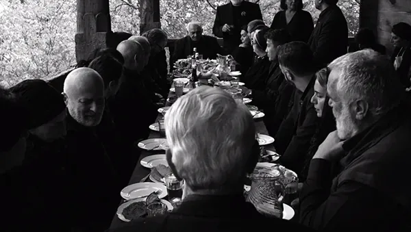 The wake meal in Bebia, À Mon Seul Désir