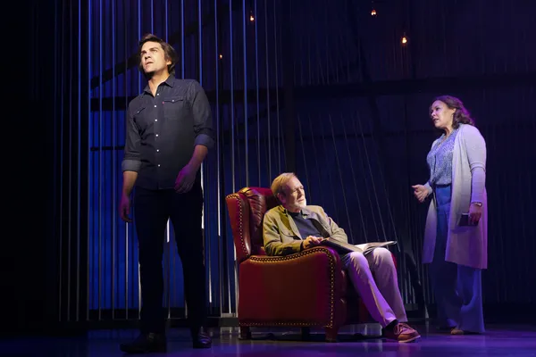 Will Swenson, Mark Jacoby and Linda Powell in A Beautiful Noise: The Neil Diamond Musical