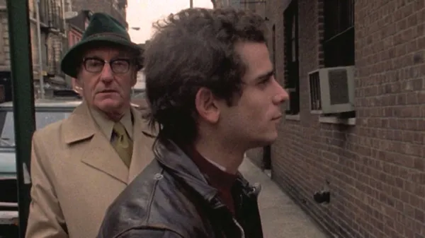 William Burroughs with Howard Brookner