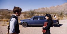 Shirin Neshat on Mark (William Moseley) with Simin (Sheila Vand) and Alan (Matt Dillon): “The first day he meets her he says I love you. Everything was off the wall.”