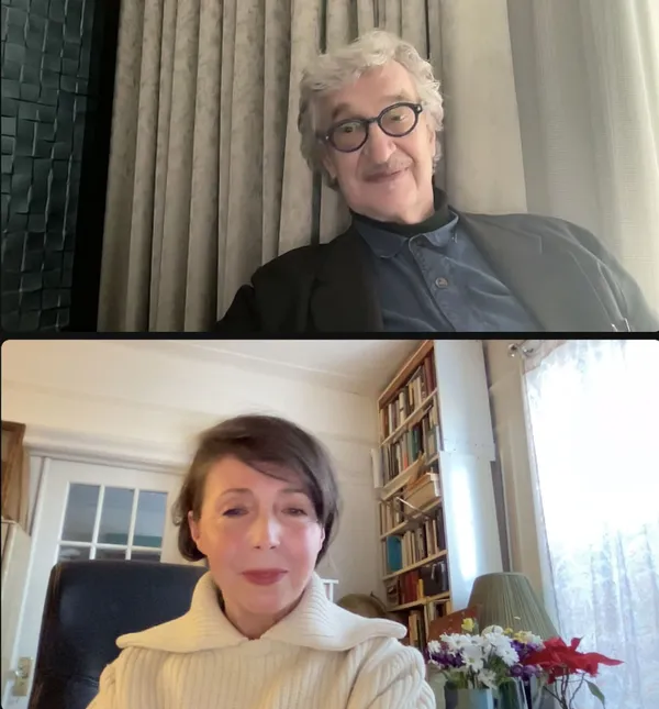 Wim Wenders and Anne-Katrin Titze 7